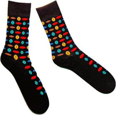 KNITSUNAPPAREL Unisex Printed Mid-Calf/Crew