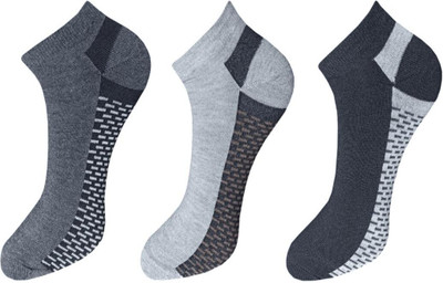 Arsha lifestyle Men Solid Ankle Length(Pack of 3)