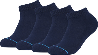 FABdon Men Solid Ankle Length(Pack of 4)