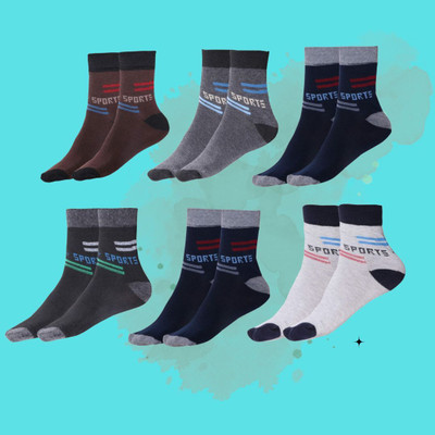 MJE Unisex Solid Ankle Length