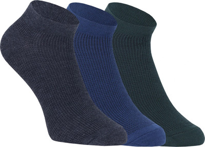 Soxbae Men Self Design Ankle Length(Pack of 3)