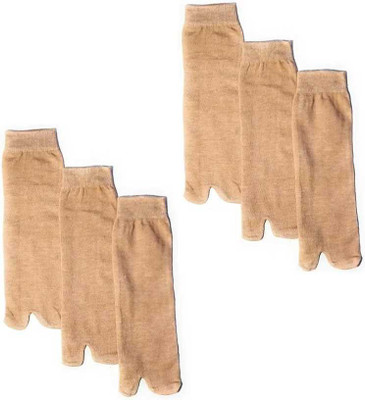 JD DASSSON Women Solid Ankle Length(Pack of 6)