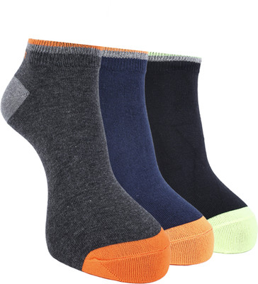 Force NXT Men Self Design Low Cut(Pack of 3)