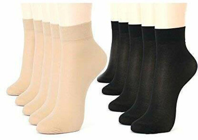 OXYFLY Men & Women Solid Ankle Length(Pack of 4)