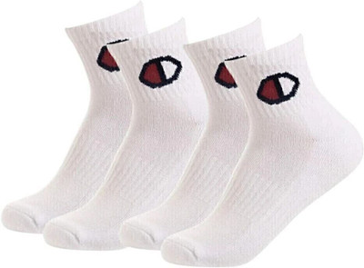 SIZE MATTERS Men & Women Solid, Self Design Ankle Length(Pack of 2)