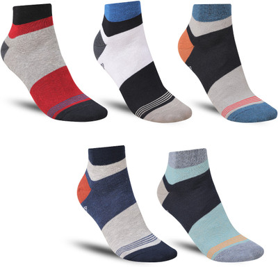 Dollar Men Striped Ankle Length(Pack of 5)