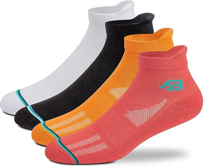 Antonio Benedetto Men Solid Ankle Length(Pack of 4)