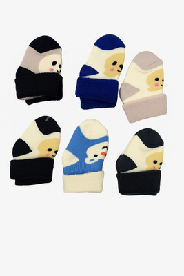 Magic Pebbles Baby Boys & Baby Girls Woven Ankle Length(Pack of 6)