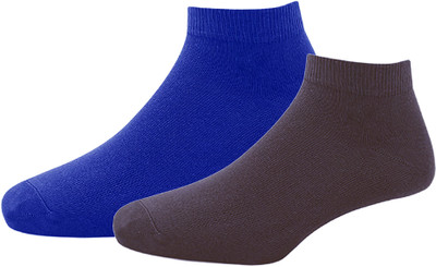XOALT Unisex Solid Ankle Length(Pack of 2)