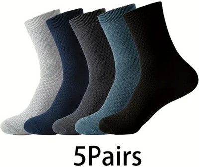 Glenza Trendz Men & Women Self Design Knee High