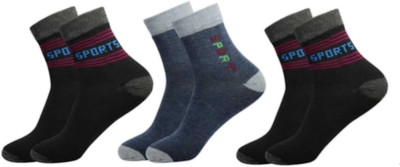 JD DASSSON Men Solid Ankle Length(Pack of 6)