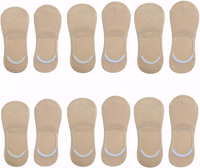 Suprix Unisex Solid Ankle Length, Peds/Footie/No-Show, Low Cut(Pack of 12)