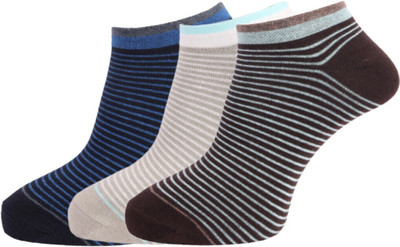 Dollar Men Solid Low Cut(Pack of 3)