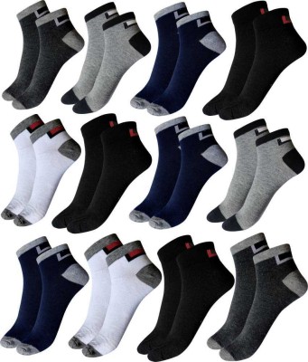 KHODAL ENTERPRISE Men Ankle Length(Pack of 12)