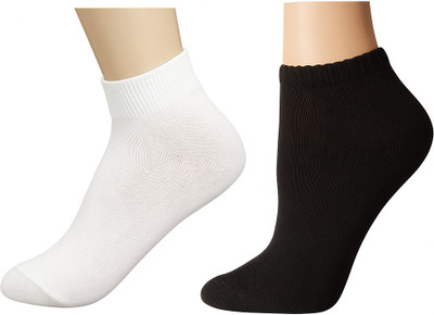 ER SNAPSTYLE Men & Women Solid Ankle Length(Pack of 2)