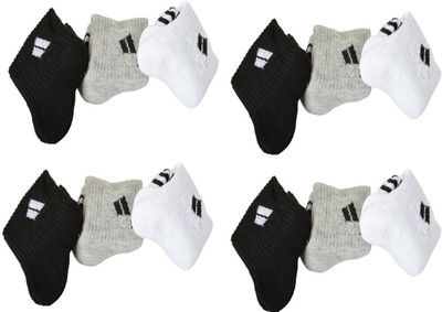 TruGud Unisex Solid Ankle Length(Pack of 4)