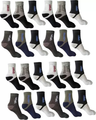 Cavendres Men Self Design Ankle Length(Pack of 10)