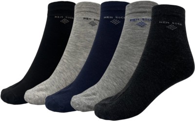 Belizs Unisex Solid Calf Length(Pack of 5)