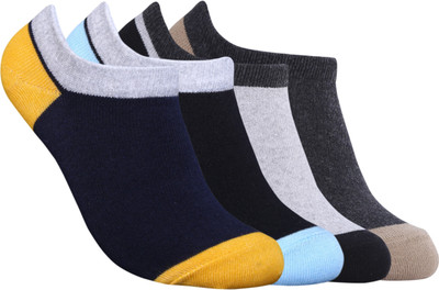FABdon Men & Women Solid Low Cut(Pack of 4)