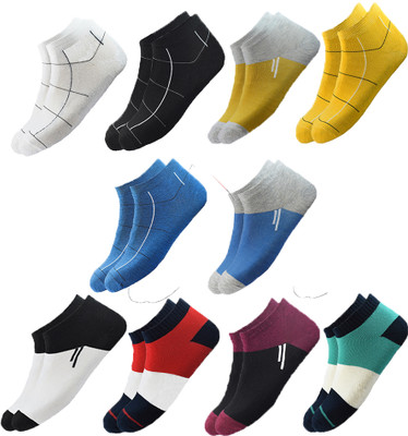 HICODE Men Ankle Length(Pack of 10)