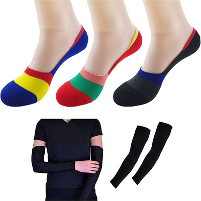 FATON Men & Women Solid Low Cut(Pack of 3)