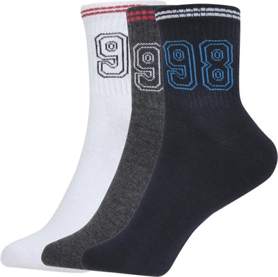 Kalra Hosiery Men Solid Calf Length(Pack of 3)