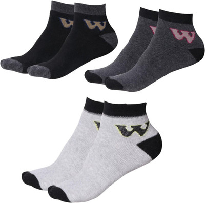 JPT Interprise Unisex Solid Ankle Length, Low Cut(Pack of 3)