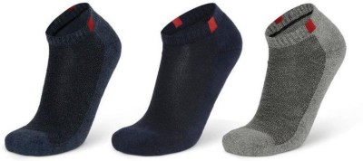 ANCHOR Sports Sole Terry/Cushion Cotton Socks for Men Solid Ankle Length(Pack of 3)