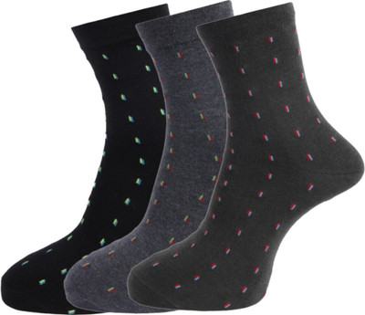Dollar Men Self Design Calf Length(Pack of 3)