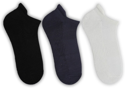 SOCKSXPRESS Bamboo Men Solid Ankle Length(Pack of 3)