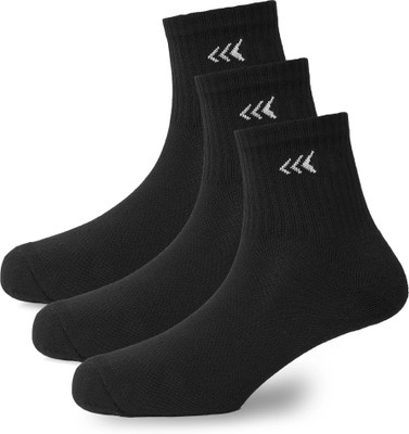 MAYOR Men Solid Mid-Calf/Crew(Pack of 3)