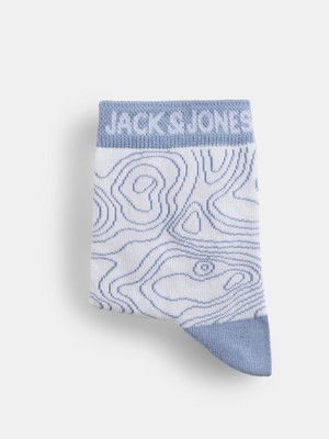 JACK & JONES Men Self Design Calf Length