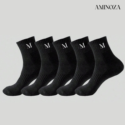 kozic Men Solid Ankle Length(Pack of 5)