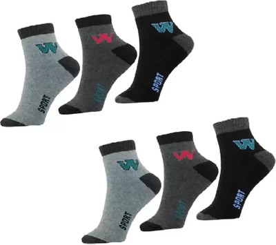 Trustizen Men & Women Solid Ankle Length(Pack of 6)