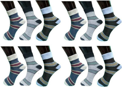 Akeet Trend Men Ankle Length(Pack of 12)