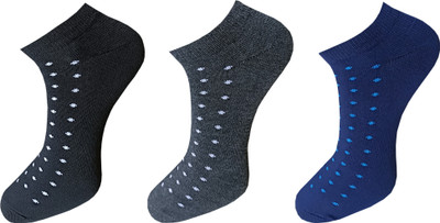 ecosync Men Solid Ankle Length(Pack of 3)