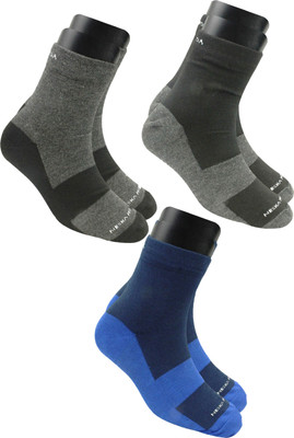 Neska Moda Men & Women Printed Ankle Length(Pack of 3)
