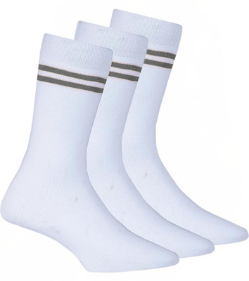 UDAMI Boys & Girls Solid Mid-Calf/Crew(Pack of 3)