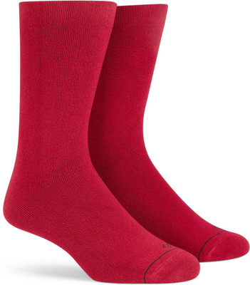 Dynamocks Men & Women Solid Calf Length