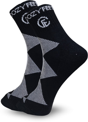 COZY FEET Unisex Self Design Ankle Length