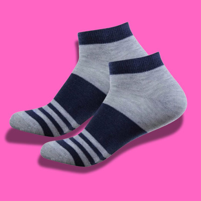 MJE Men & Women Solid Ankle Length, Peds/Footie/No-Show
