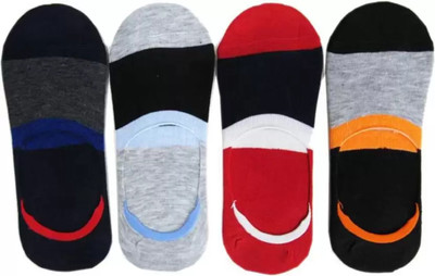 Tahiro Boys Polka Print Low Cut(Pack of 4)