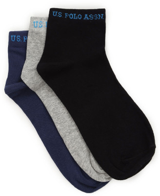 U.S. POLO ASSN. Men Ankle Length(Pack of 3)