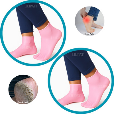 LILIPATI Men & Women Self Design Ankle Length(Pack of 2)