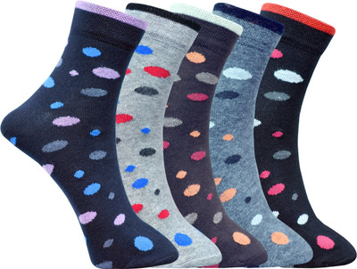 GARUN Men Graphic Print Ankle Length(Pack of 5)