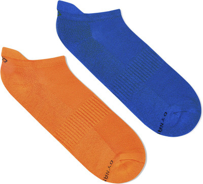 Dynamocks Women Solid Ankle Length(Pack of 2)