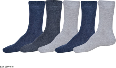 WHITESHARK Men Self Design Calf Length(Pack of 5)