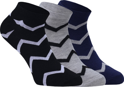 Soxbae Men Self Design Ankle Length(Pack of 3)