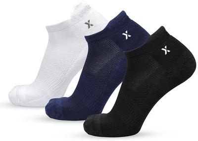 J7P Unisex Solid Ankle Length(Pack of 3)