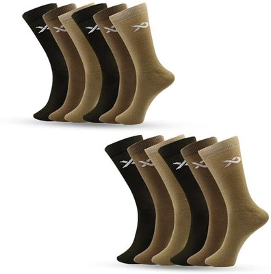 XJARVIS Men Solid Calf Length(Pack of 12)